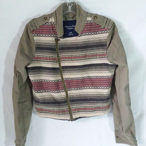 American Eagle Womens Size Medium Military Jacket